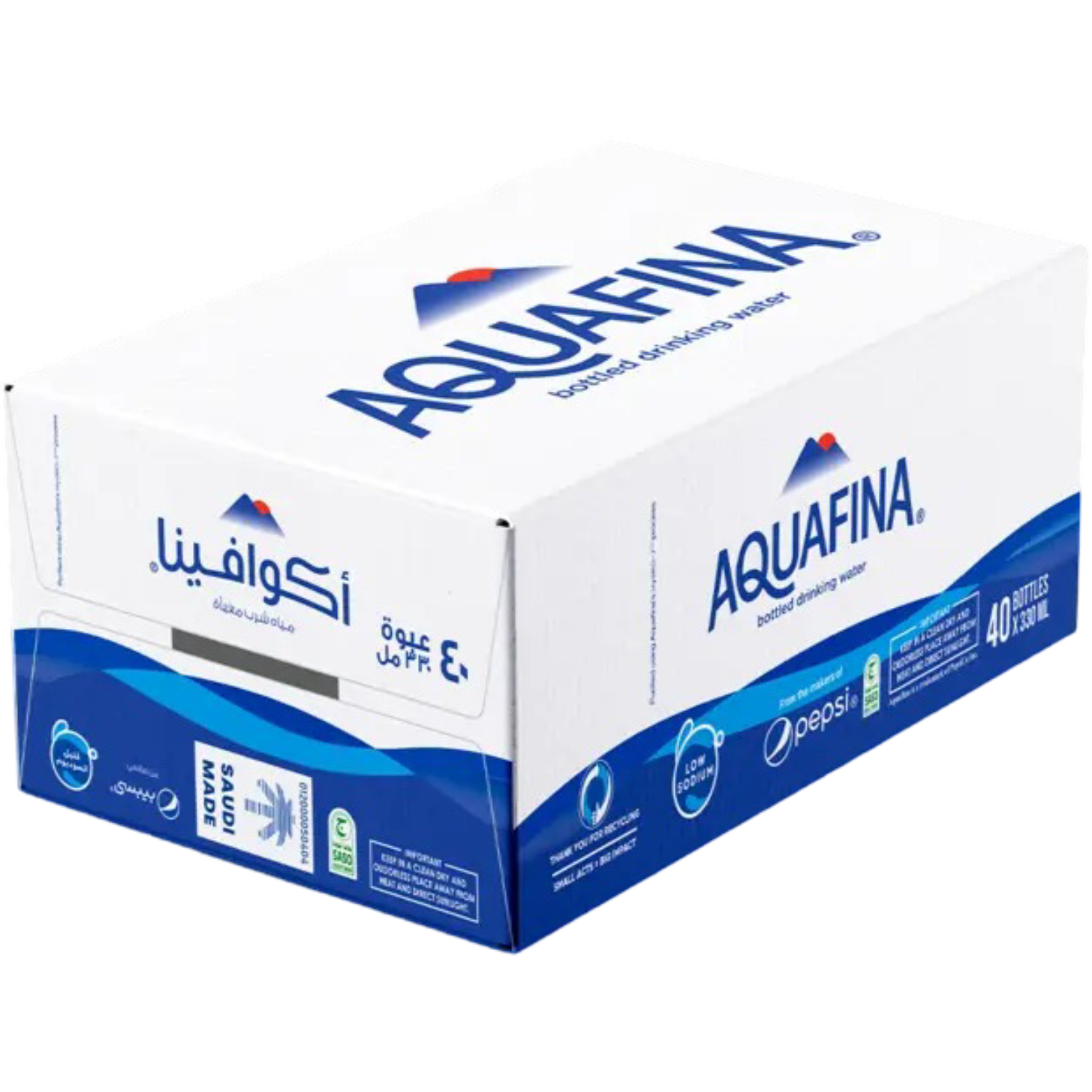 أكوافينا - مياه معدنية معبأة- (40*330ML)